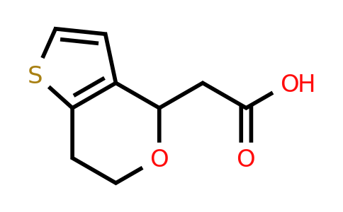 CAS 1258639-48-3 | 2-{4H,6H,7H-thieno[3,2-c]pyran-4-yl}acetic acid