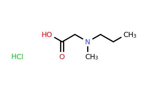 CAS 1258639-77-8 | 2-[Methyl(propyl)amino]acetic acid hydrochloride
