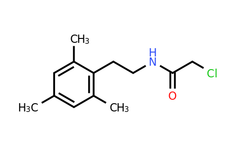CAS 1258639-84-7 | 2-Chloro-N-[2-(2,4,6-trimethylphenyl)ethyl]acetamide