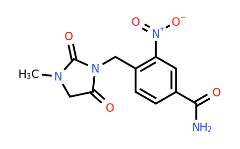 CAS 1258639-89-2 | 4-[(3-Methyl-2,5-dioxoimidazolidin-1-yl)methyl]-3-nitrobenzamide