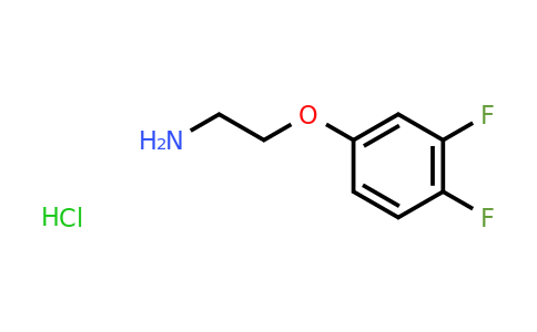 CAS 1258639-91-6 | 4-(2-Aminoethoxy)-1,2-difluorobenzene hydrochloride