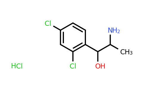 CAS 1258639-96-1 | 2-Amino-1-(2,4-dichlorophenyl)propan-1-ol hydrochloride