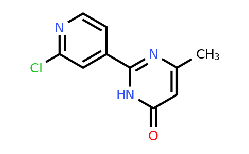 CAS 1258640-22-0 | 2-(2-Chloropyridin-4-yl)-6-methyl-3,4-dihydropyrimidin-4-one