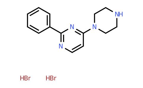 CAS 1258640-39-9 | 2-Phenyl-4-(piperazin-1-yl)pyrimidine dihydrobromide
