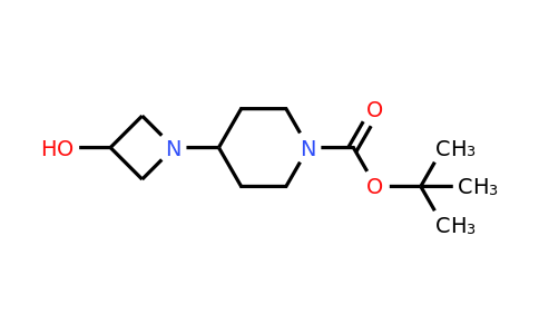 CAS 1258640-55-9 | tert-Butyl 4-(3-hydroxyazetidin-1-yl)piperidine-1-carboxylate