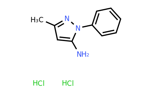 CAS 1258640-58-2 | 3-Methyl-1-phenyl-1H-pyrazol-5-amine dihydrochloride