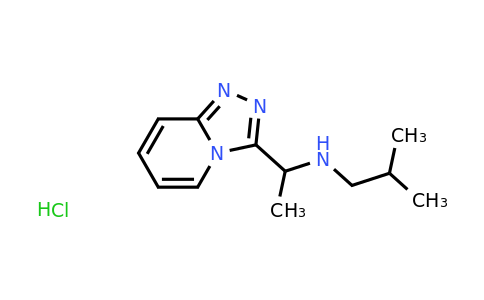 CAS 1258640-82-2 | (2-methylpropyl)(1-{[1,2,4]triazolo[4,3-a]pyridin-3-yl}ethyl)amine hydrochloride