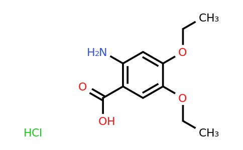 CAS 1258641-18-7 | 2-Amino-4,5-diethoxybenzoic acid hydrochloride