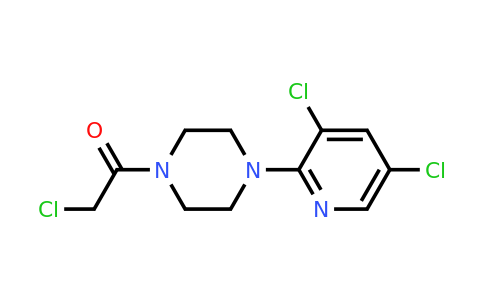 CAS 1258641-27-8 | 2-Chloro-1-[4-(3,5-dichloropyridin-2-yl)piperazin-1-yl]ethan-1-one