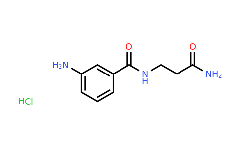 CAS 1258641-50-7 | 3-[(3-Aminophenyl)formamido]propanamide hydrochloride