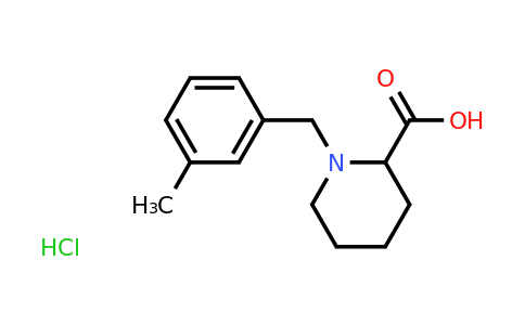 CAS 1258647-69-6 | 1-[(3-Methylphenyl)methyl]piperidine-2-carboxylic acid hydrochloride
