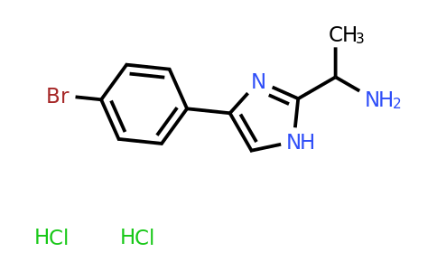 CAS 1258649-55-6 | 1-[4-(4-Bromophenyl)-1H-imidazol-2-yl]ethan-1-amine dihydrochloride
