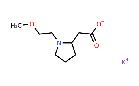 CAS 1258649-58-9 | Potassium 2-[1-(2-methoxyethyl)pyrrolidin-2-yl]acetate