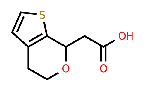 CAS 1258649-72-7 | 2-{4H,5H,7H-thieno[2,3-c]pyran-7-yl}acetic acid