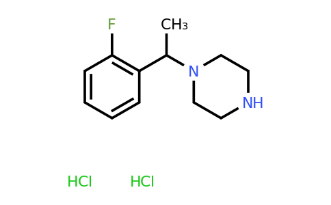 CAS 1258649-78-3 | 1-[1-(2-Fluorophenyl)ethyl]piperazine dihydrochloride