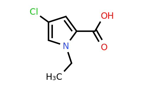 CAS 1258650-12-2 | 4-Chloro-1-ethyl-1H-pyrrole-2-carboxylic acid