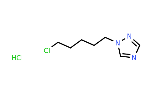 CAS 1258650-18-8 | 1-(5-Chloropentyl)-1H-1,2,4-triazole hydrochloride