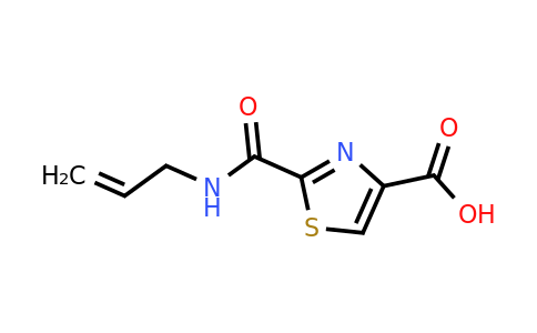 CAS 1258650-46-2 | 2-[(Prop-2-en-1-yl)carbamoyl]-1,3-thiazole-4-carboxylic acid