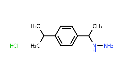 CAS 1258650-52-0 | {1-[4-(propan-2-yl)phenyl]ethyl}hydrazine hydrochloride