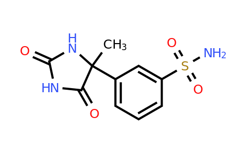 CAS 1258650-59-7 | 3-(4-Methyl-2,5-dioxoimidazolidin-4-yl)benzene-1-sulfonamide