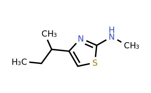 CAS 1258650-61-1 | 4-(Butan-2-yl)-N-methyl-1,3-thiazol-2-amine