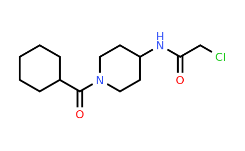 CAS 1258650-70-2 | 2-Chloro-N-(1-cyclohexanecarbonylpiperidin-4-yl)acetamide