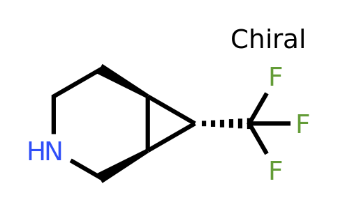 CAS 1258650-78-0 | (1S,6R,7S)-7-(trifluoromethyl)-3-azabicyclo[4.1.0]heptane