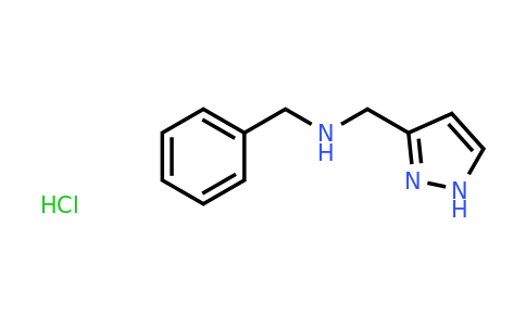 CAS 1258650-90-6 | Benzyl(1H-pyrazol-3-ylmethyl)amine hydrochloride