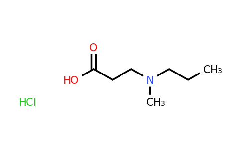 CAS 1258651-13-6 | 3-[Methyl(propyl)amino]propanoic acid hydrochloride
