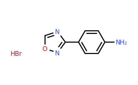 CAS 1258651-20-5 | 4-(1,2,4-Oxadiazol-3-yl)aniline hydrobromide
