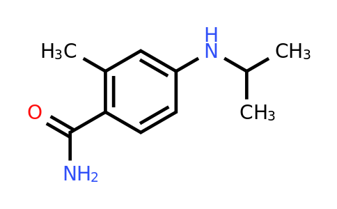 CAS 1258651-32-9 | 2-Methyl-4-[(propan-2-yl)amino]benzamide