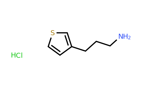 CAS 1258651-47-6 | 3-(Thiophen-3-yl)propan-1-amine hydrochloride