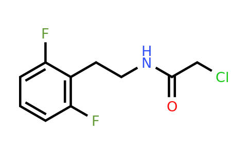 CAS 1258651-76-1 | 2-Chloro-N-[2-(2,6-difluorophenyl)ethyl]acetamide
