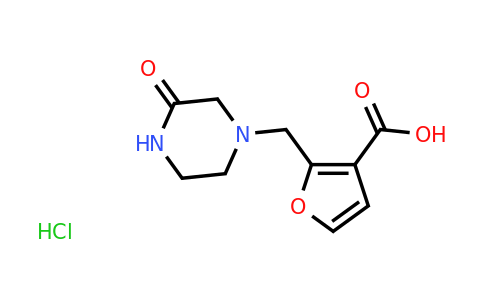 CAS 1258651-86-3 | 2-[(3-Oxopiperazin-1-yl)methyl]furan-3-carboxylic acid hydrochloride