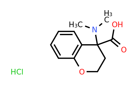CAS 1258652-00-4 | 4-(Dimethylamino)-3,4-dihydro-2H-1-benzopyran-4-carboxylic acid hydrochloride