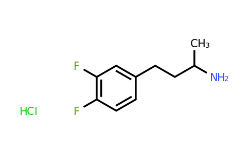 CAS 1258652-04-8 | 4-(3,4-Difluorophenyl)butan-2-amine hydrochloride
