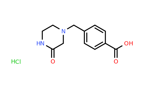 CAS 1258652-09-3 | 4-[(3-Oxopiperazin-1-yl)methyl]benzoic acid hydrochloride