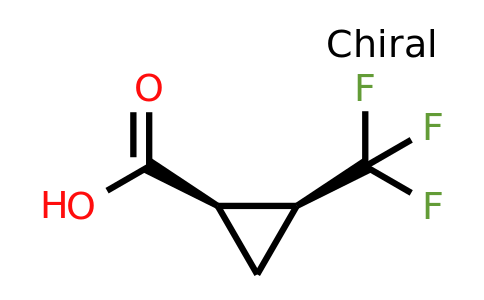 CAS 1258652-18-4 | (1R,2S)-2-(trifluoromethyl)cyclopropane-1-carboxylic acid