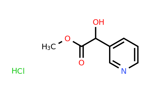 CAS 1258652-52-6 | Methyl 2-hydroxy-2-(pyridin-3-yl)acetate hydrochloride