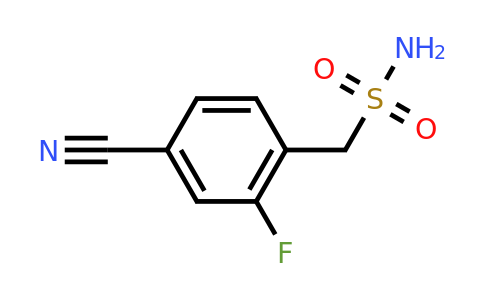 CAS 1258652-56-0 | (4-Cyano-2-fluorophenyl)methanesulfonamide
