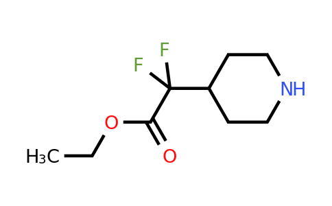 CAS 1258826-61-7 | ethyl 2,2-difluoro-2-(4-piperidyl)acetate