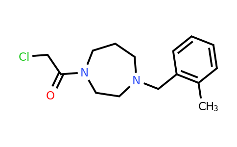 CAS 1258826-72-0 | 2-chloro-1-[4-(o-tolylmethyl)-1,4-diazepan-1-yl]ethanone