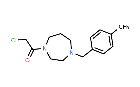 CAS 1258826-78-6 | 2-chloro-1-[4-(p-tolylmethyl)-1,4-diazepan-1-yl]ethanone