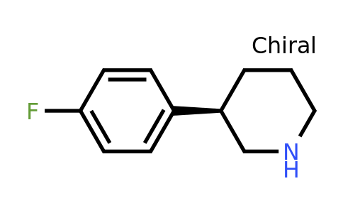 CAS 1259007-80-1 | (R)-3-(4-Fluorophenyl)piperidine