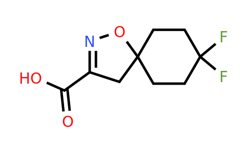 CAS 1259026-30-6 | 8,8-difluoro-1-oxa-2-azaspiro[4.5]dec-2-ene-3-carboxylic acid
