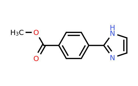 CAS 125903-39-1 | 4-(1H-Imidazol-2-YL)-benzoic acid methyl ester