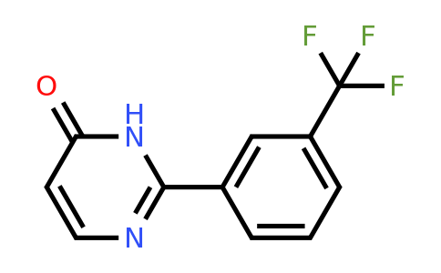 CAS 125903-84-6 | 2-(3-(Trifluoromethyl)phenyl)pyrimidin-4(3H)-one