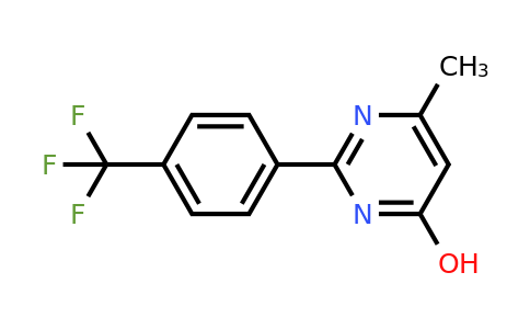 CAS 125903-90-4 | 6-Methyl-2-(4-(trifluoromethyl)phenyl)pyrimidin-4-ol