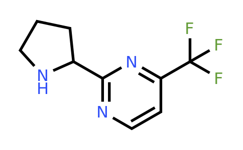 CAS 1259078-84-6 | 2-(Pyrrolidin-2-yl)-4-(trifluoromethyl)pyrimidine