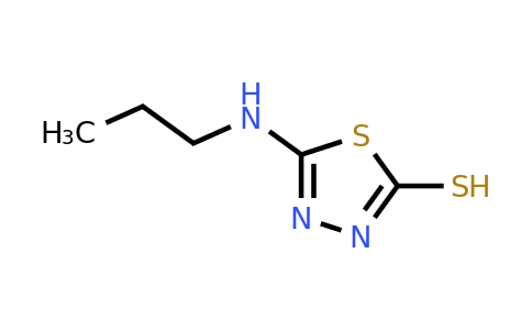 CAS 125908-44-3 | 5-(propylamino)-1,3,4-thiadiazole-2-thiol